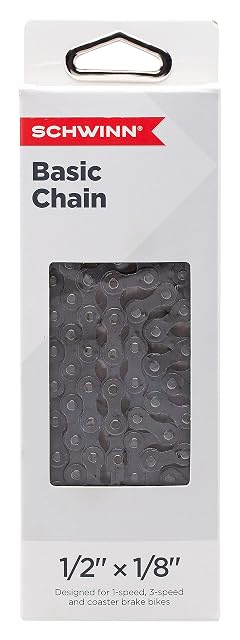Schwinn single-speed replacement bicycle chain in its packaging