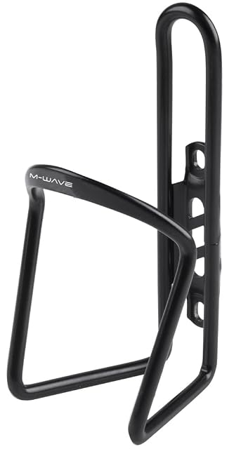 M-Wave black aluminum bottle cage