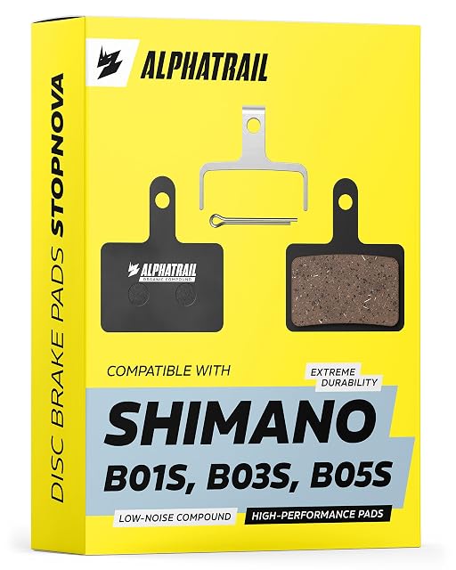 Alphatrail Gorilla Bikes organic disc brake pads in their packaging