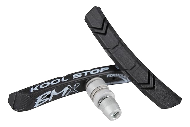 Kool Stop black threaded BMX brake shoe
