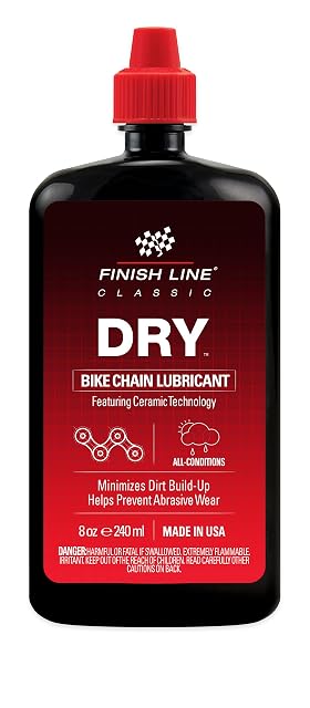 Finish Line Dry chain lubricant squeeze bottle