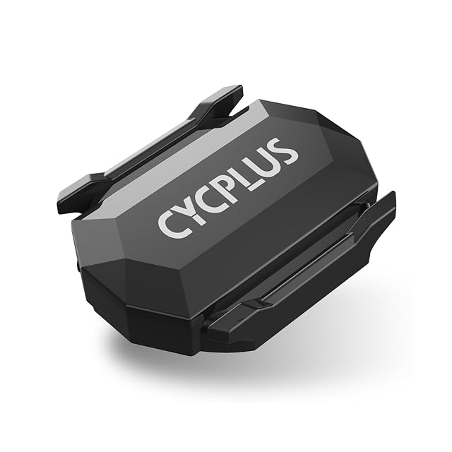 CYCPLUS speed and cadence sensor mounted on a crank arm