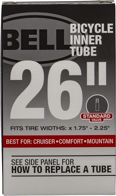Bell 26 inch bicycle inner tube with Schrader valve