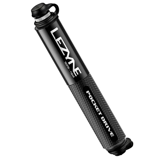 Lezyne Pocket Drive mini pump in black