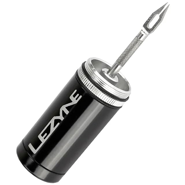 Lezyne machined aluminum tubeless tire repair kit