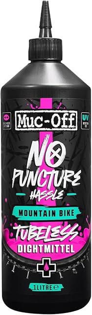 Muc-Off No Puncture Hassle tubeless sealant, one liter bottle