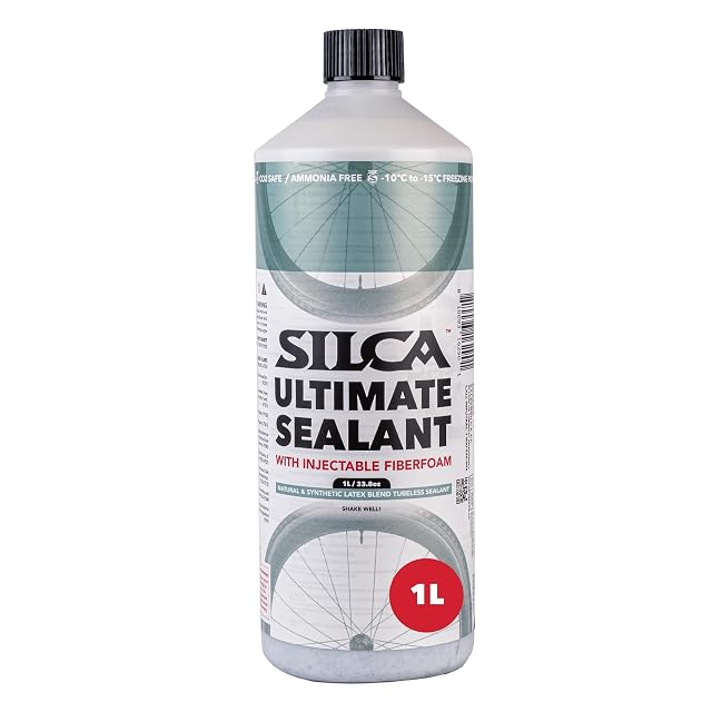 SILCA Ultimate tubeless bike tire sealant one liter bottle